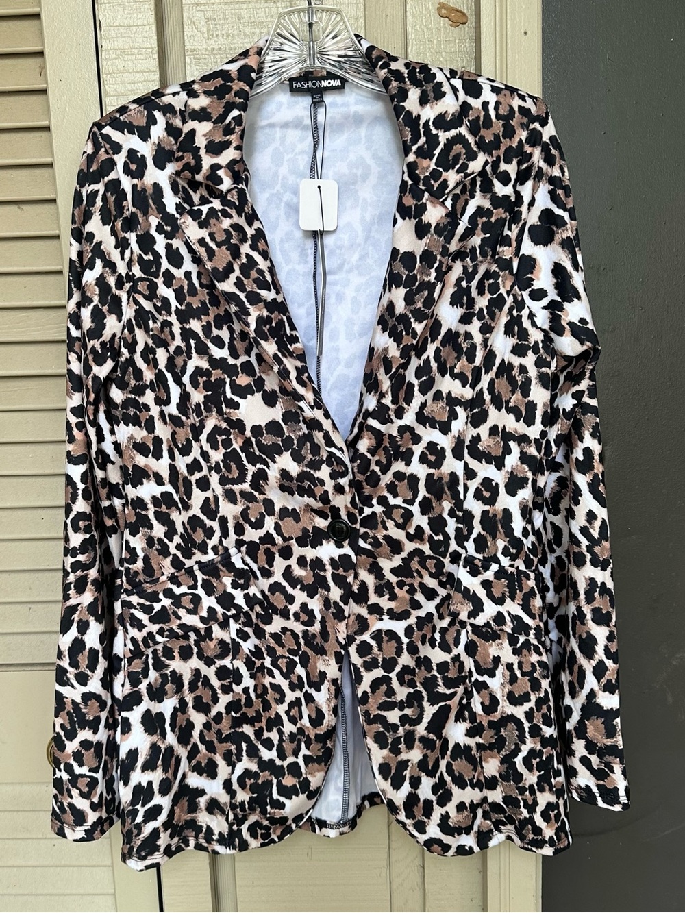 New With Tags Fashion Nova Blazer Size Medium